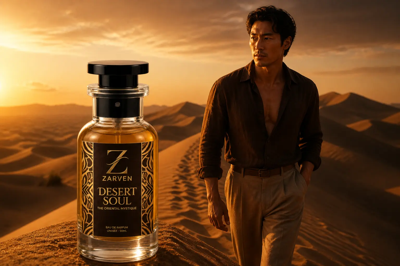 Desert Soul — The Oriental Mystique, product in campaign